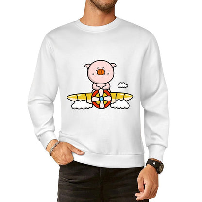 Front Patterned Long Sleeve Top Retro StreetLine