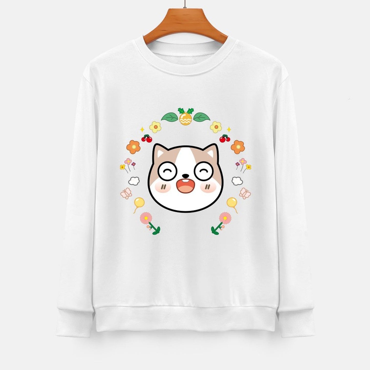 Front Patterned Long Sleeve TopFundraising StreetFit