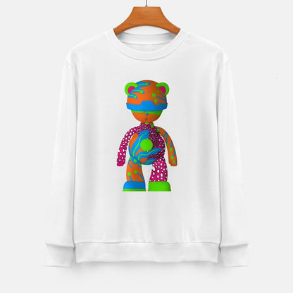 Long Sleeve With Front PatternHeat-Transfer Solid