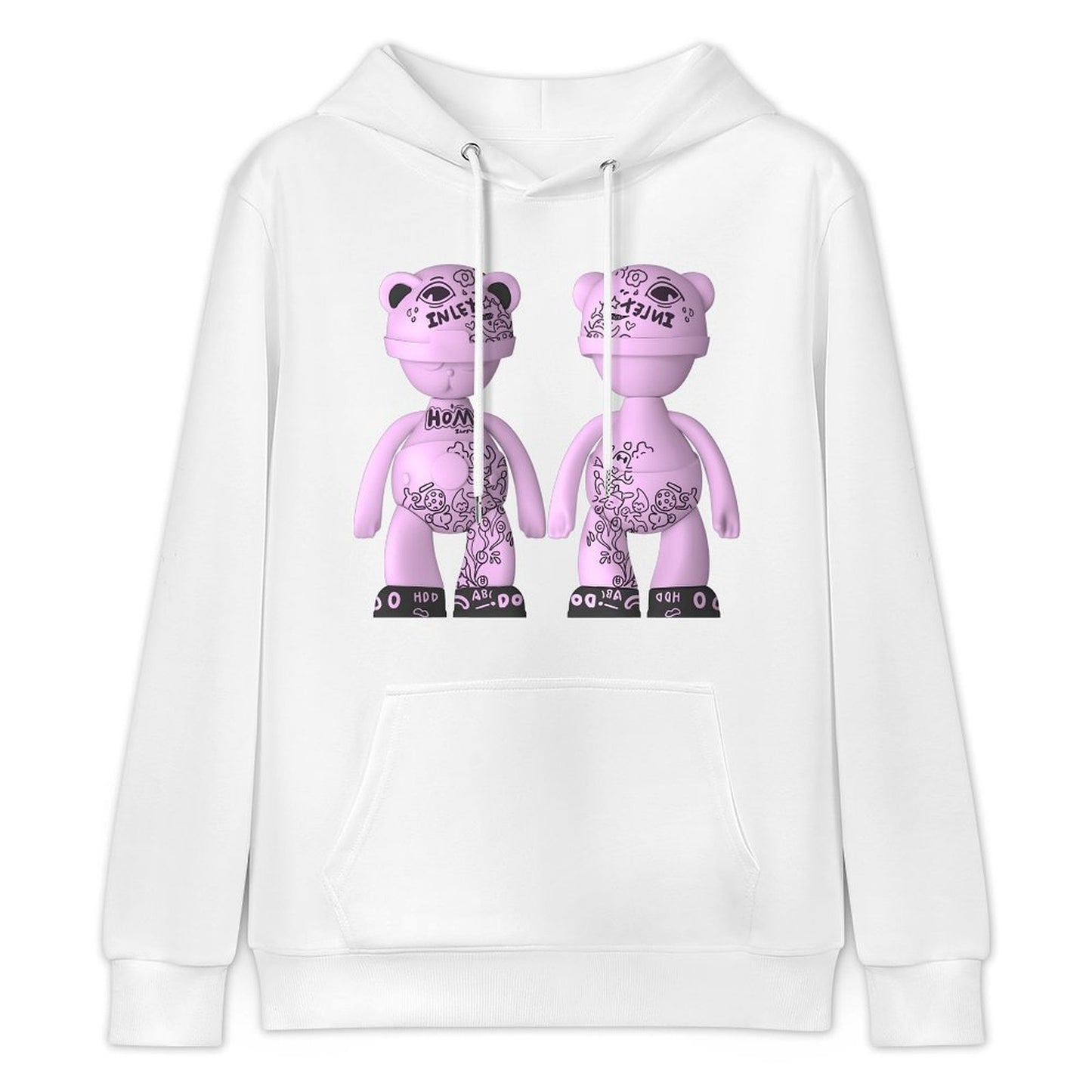 Hoodie Front PatternLightweight TrueFit