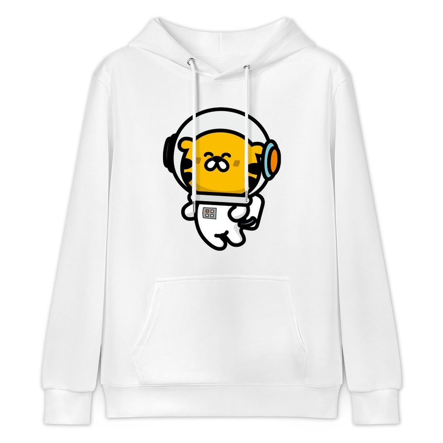 Retro 100% Cotton Front Graphic Hoodies