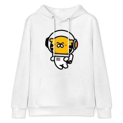 Retro 100% Cotton Front Graphic Hoodies