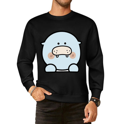 Front Patterned Long Sleeve TopEverydayFit Midweight