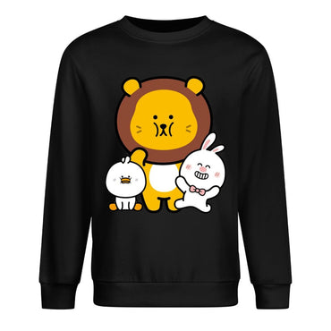 Front Patterned Long Sleeve TopNatural Logo-Ready