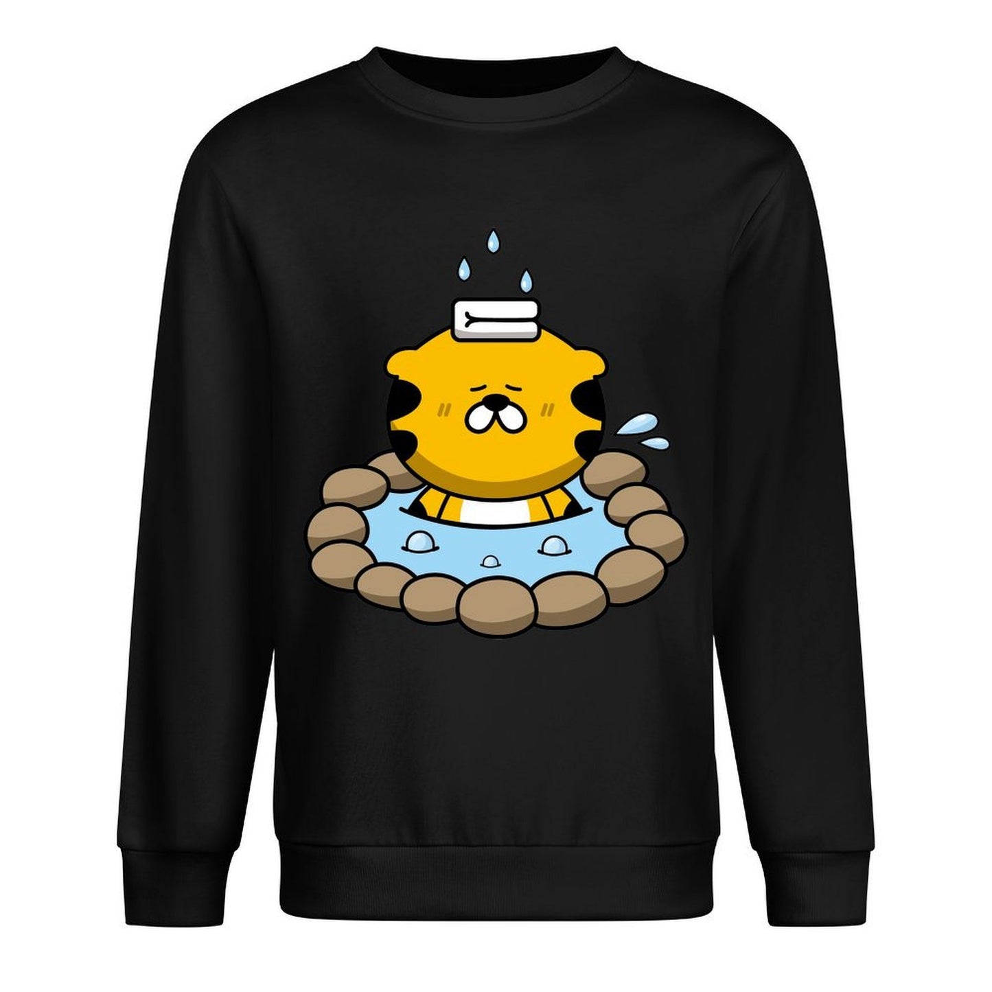 Front Patterned Long Sleeve TopEverydayComfort Indoor