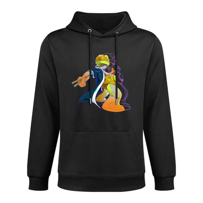 IPIB 250g Hooded Pocket Sweatshirt Front GraphicMen's Hooded  Sweatshirt6000009-1