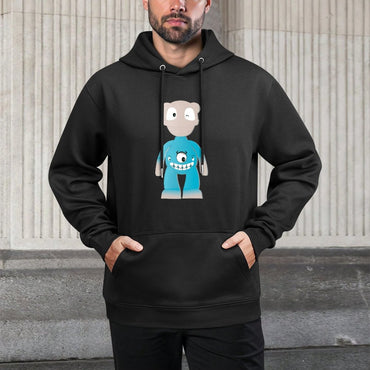 IPIB 250g Hooded Pocket Sweatshirt Front GraphicMen's Hooded  Sweatshirt6000142-2