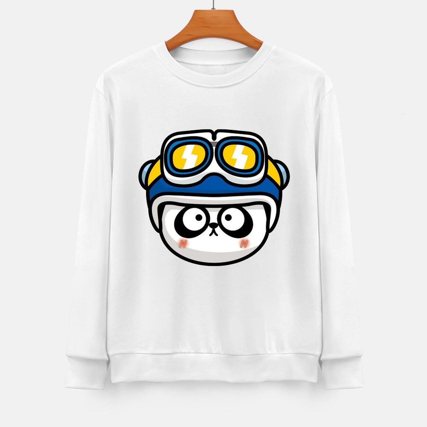 Front Patterned Long Sleeve TopLifestyle Fade-Proof