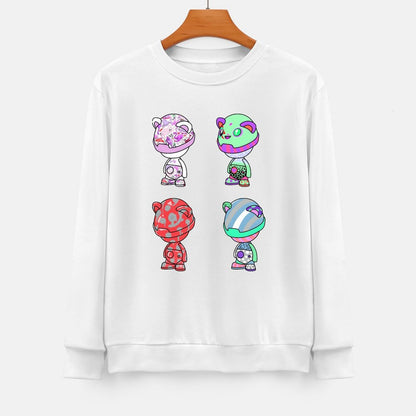 Long Sleeve With Front PatternSolid Long Lasting