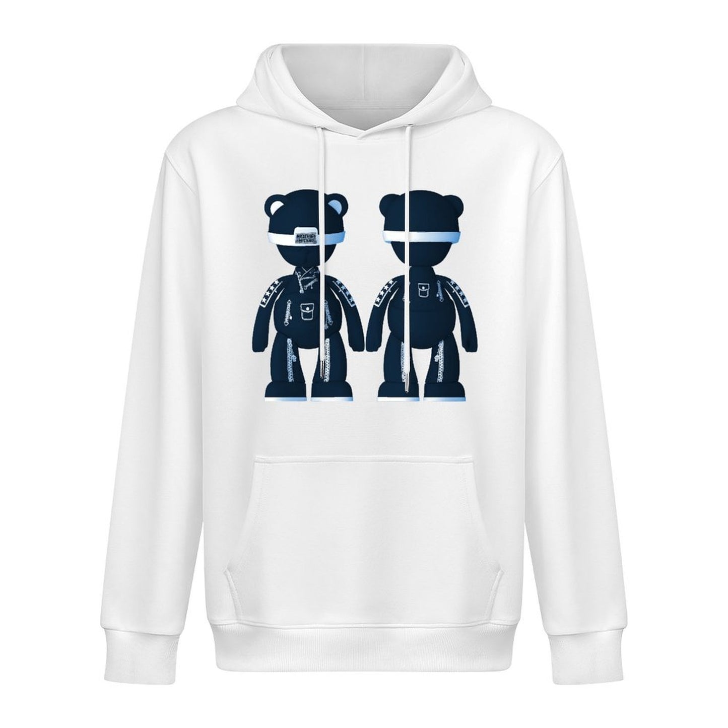 Hoodie Front PatternSharp Minimalist