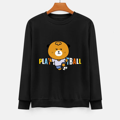  Front Patterned Long Sleeve TopEverydayComfort Design-Your-Own