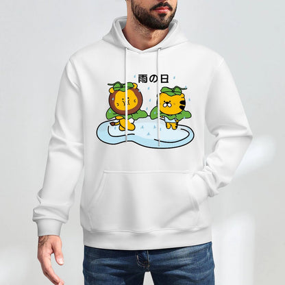 Lightweight Timeless Front Graphic Hoodies