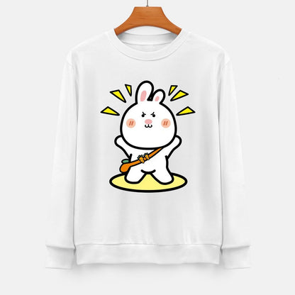 Front Patterned Long Sleeve TopTrueStyle Smooth Feel