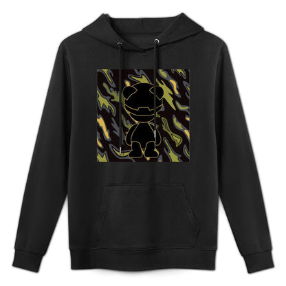 IPIB 250g Hooded Pocket Sweatshirt Front GraphicMen's Hooded  Sweatshirt6000023-4