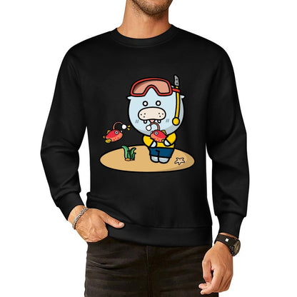 Front Patterned Long Sleeve Top Studio YearRound