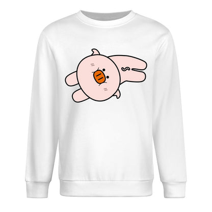 Front Patterned Long Sleeve TopSmoothWear Wrinkle-Free