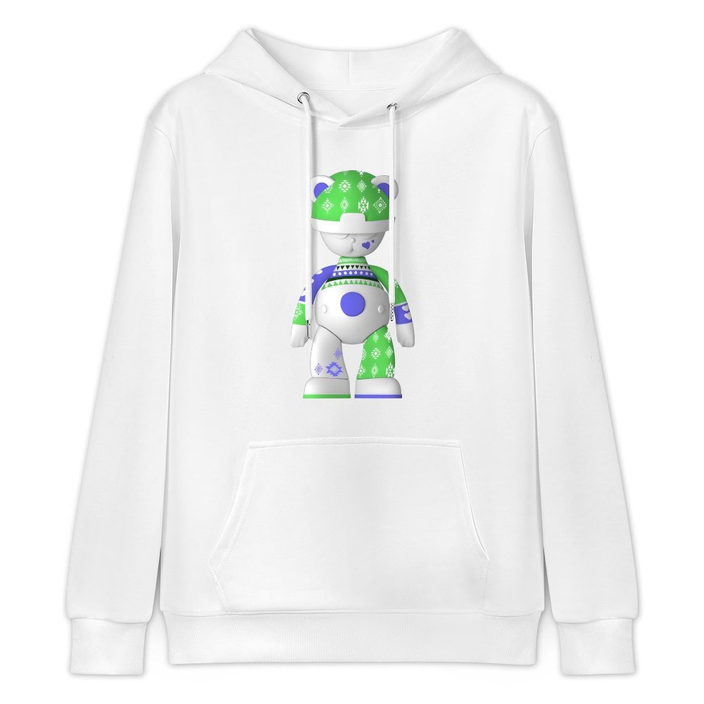 Hoodie Front PatternBreathable TrueFit