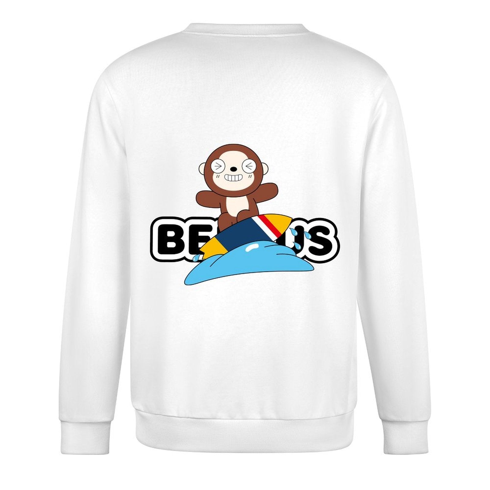 Long-sleeved crew neck sweatshirtSolid StreetStyle Long Sleeve