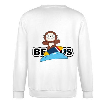 Long-sleeved crew neck sweatshirtSolid StreetStyle Long Sleeve