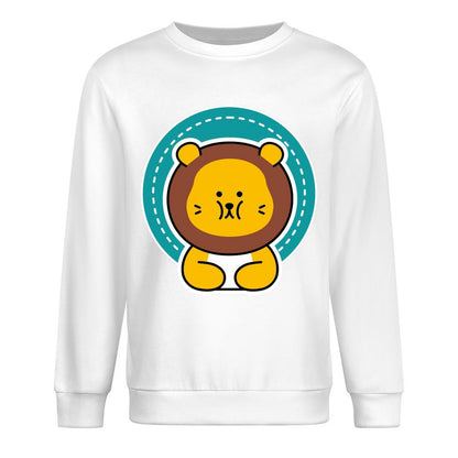 Front Patterned Long Sleeve TopClassic Sharp