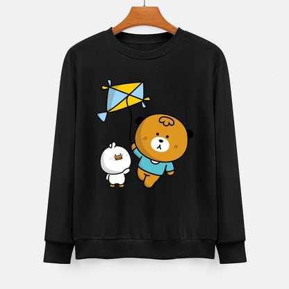  Front Patterned Long Sleeve TopStreetFit Active