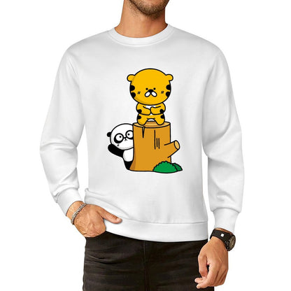 Front Patterned Long Sleeve TopSoftFeel Print-Ready