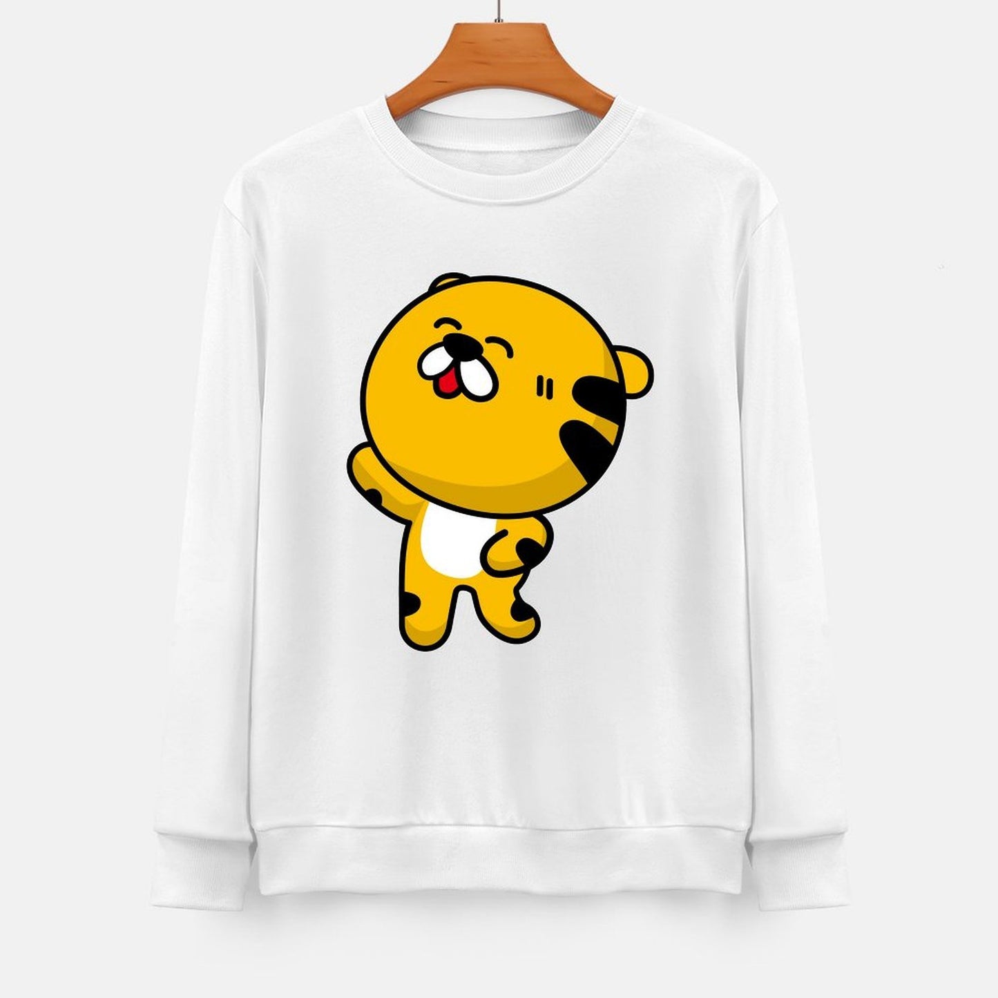 Front Patterned Long Sleeve TopOn-Demand Durable