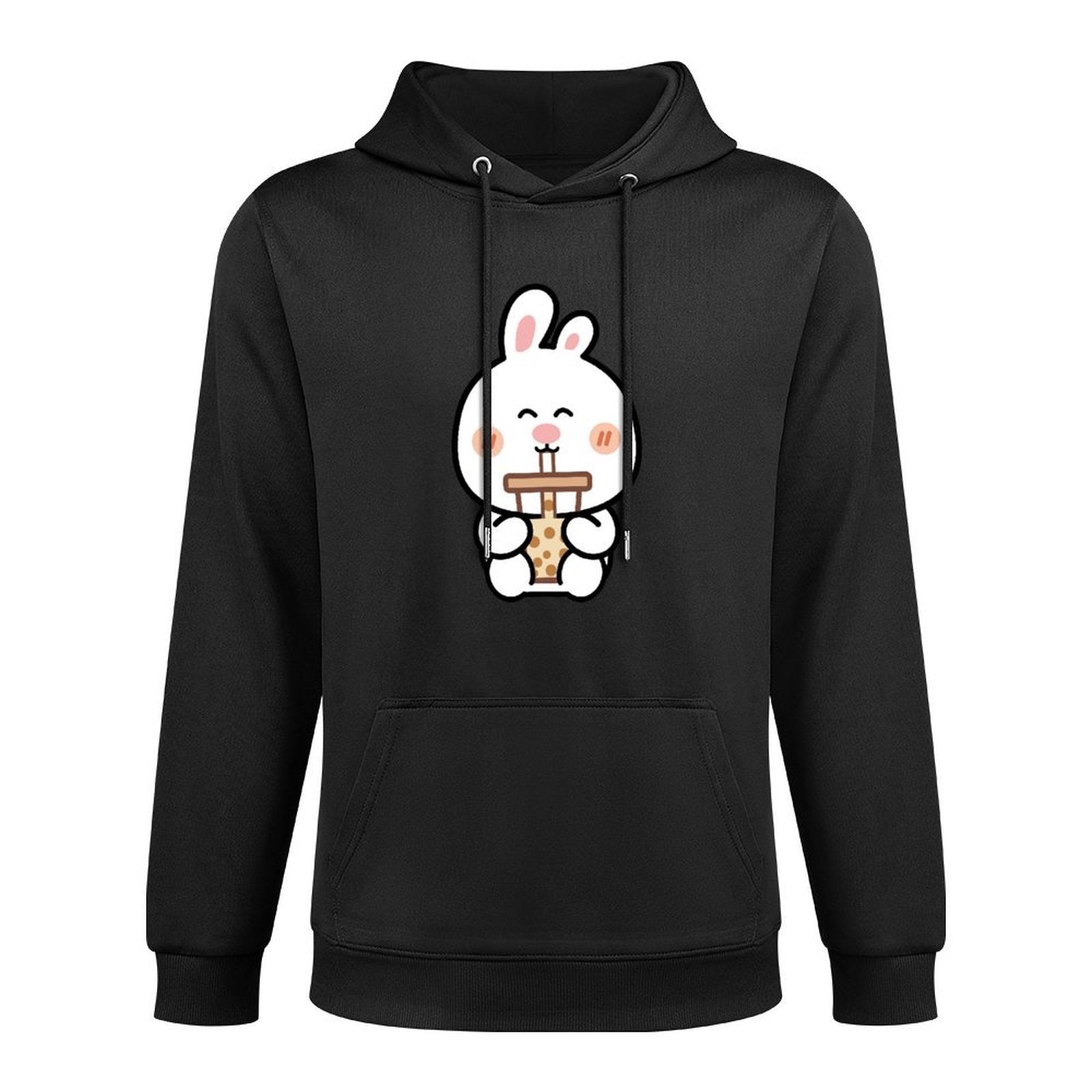 Plain ClassicStyle Front Graphic Hoodies