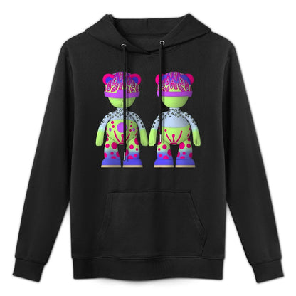 Hoodie Front Pattern Simple