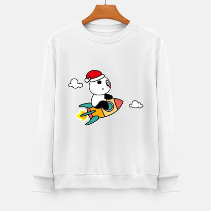 Front Patterned Long Sleeve TopSimple Breathable