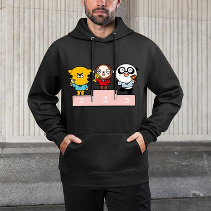 IPBR 250g Hooded Pocket Sweatshirt Front GraphicMen's Hooded  Sweatshirt4000858