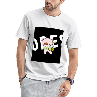 Unisex Fitted Front Graphic T-shirt