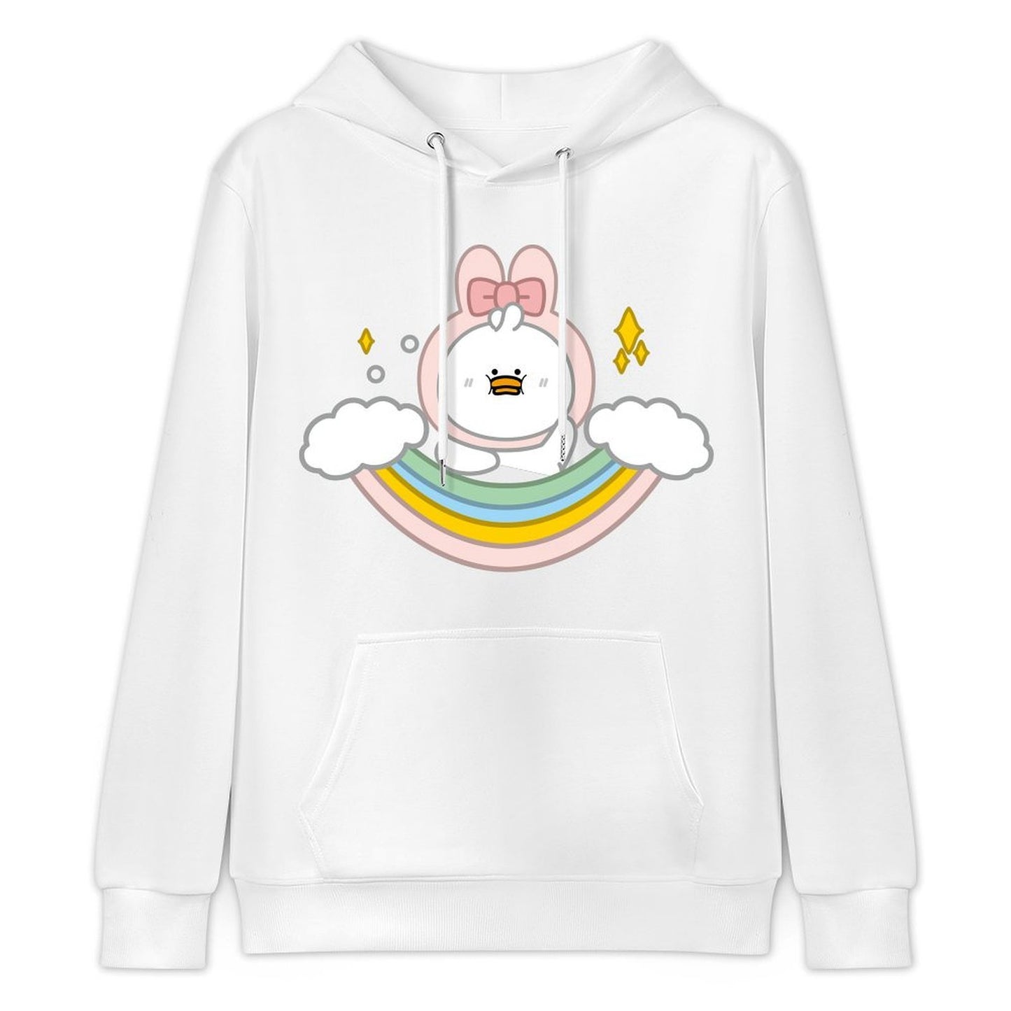 Essential Vibrant Colors Front Graphic Hoodies