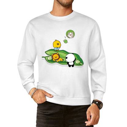 Front Patterned Long Sleeve TopSeries PureStyle