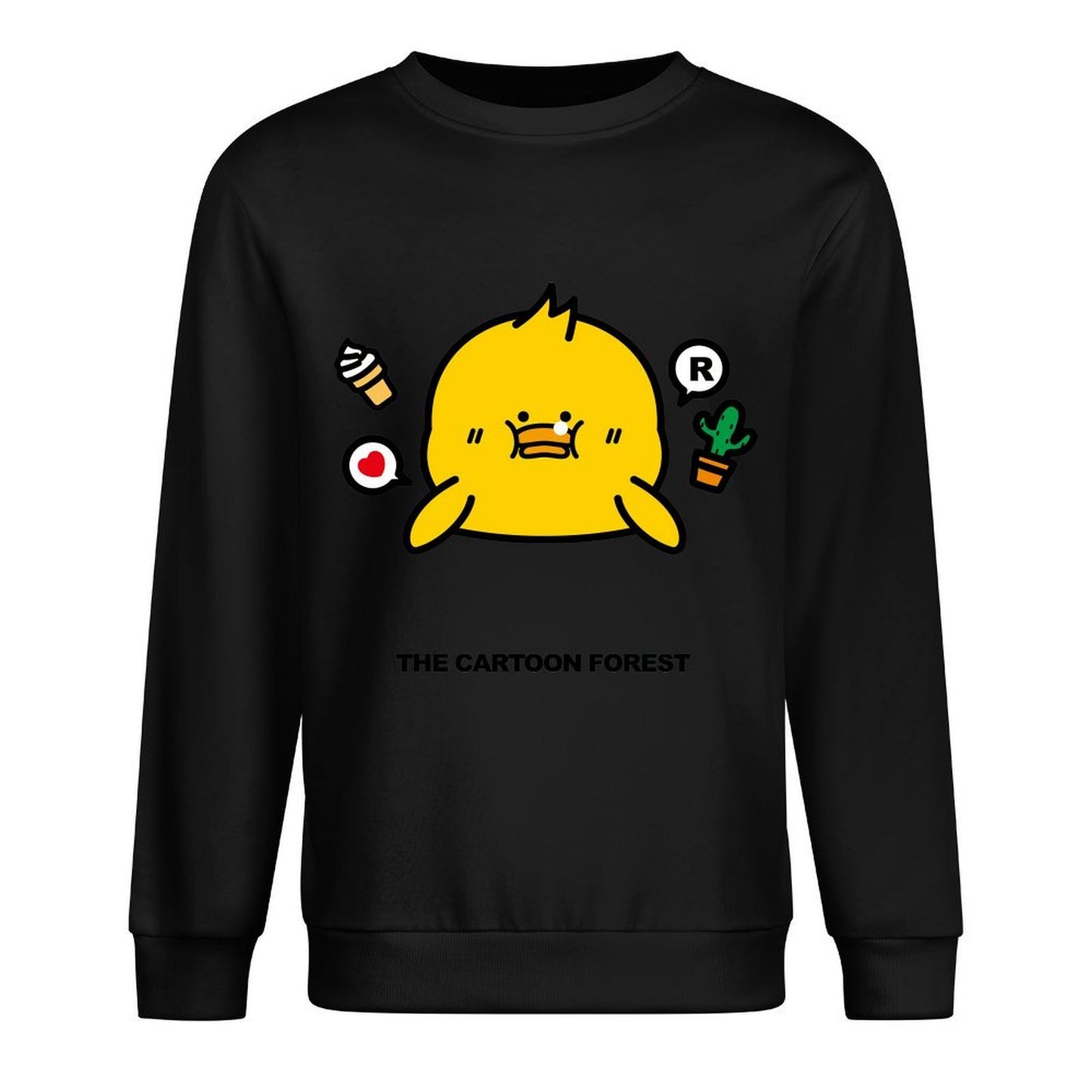 Front Patterned Long Sleeve TopMinimal StreetFit