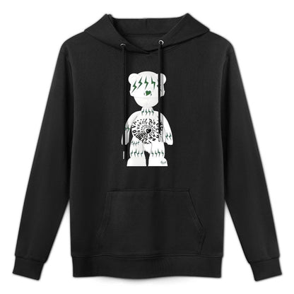 IPIB 250g Hooded Pocket Sweatshirt Front GraphicMen's Hooded  Sweatshirt6000137-1