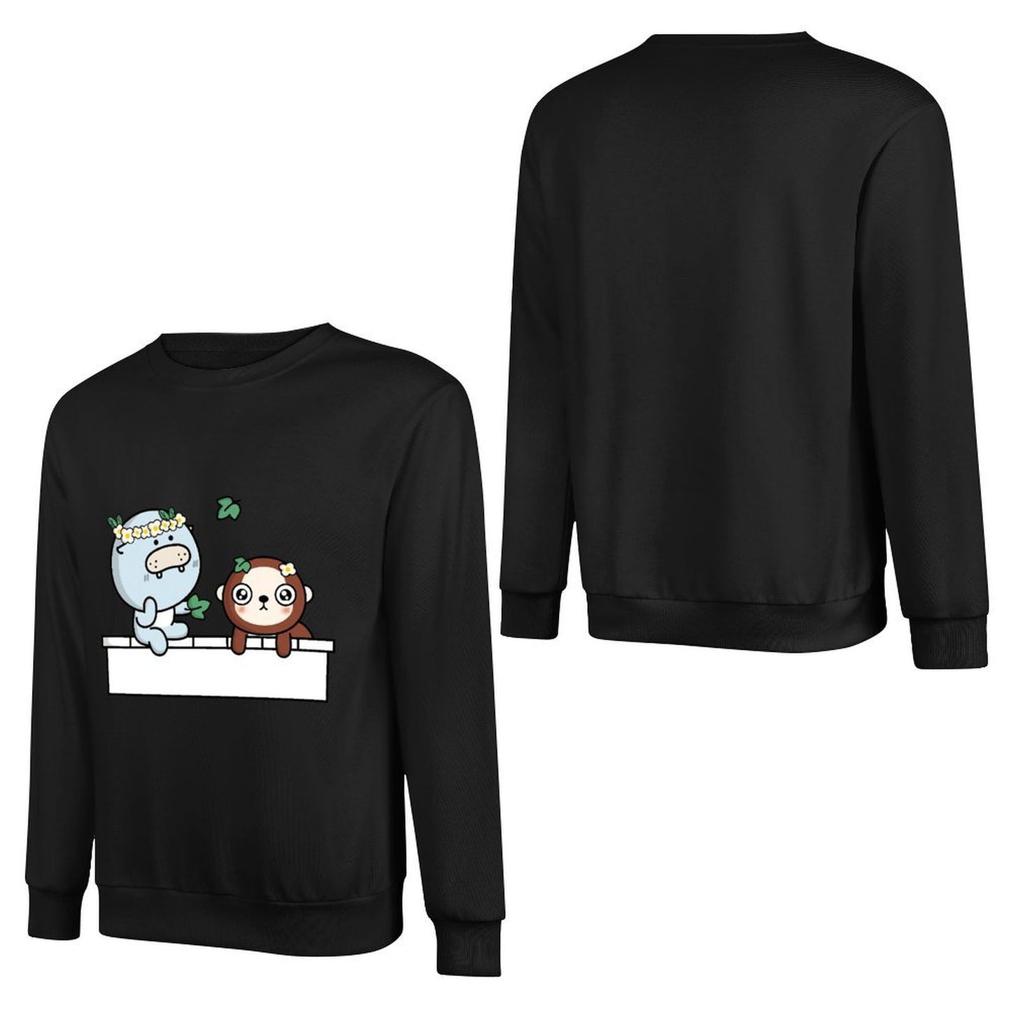 Front Patterned Long Sleeve TopLifestyle Men¡¯s / Women¡¯s / Youth