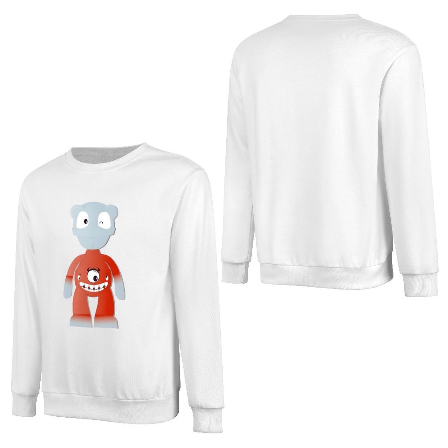 Long Sleeve With Front PatternLooseFit Design-Your-Own