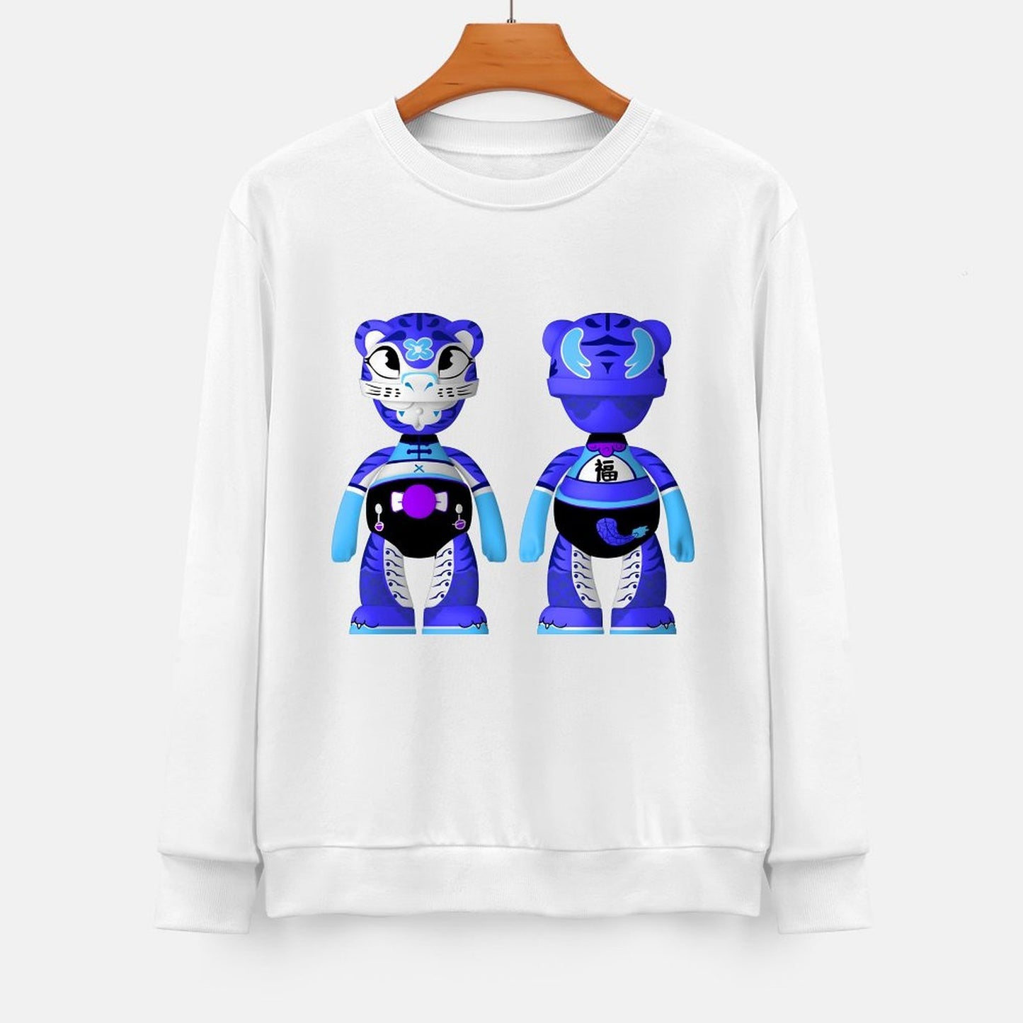 Long Sleeve With Front PatternSeamless Bold