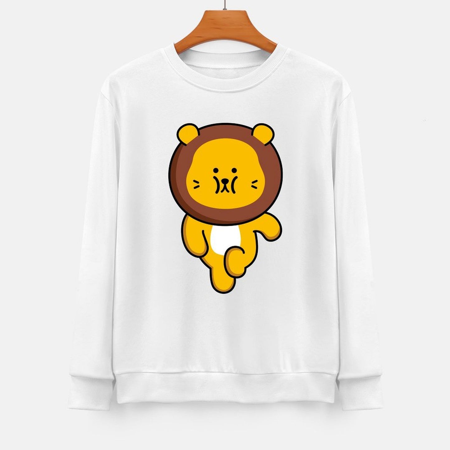 Front Patterned Long Sleeve TopClassicFit EverydaySeries