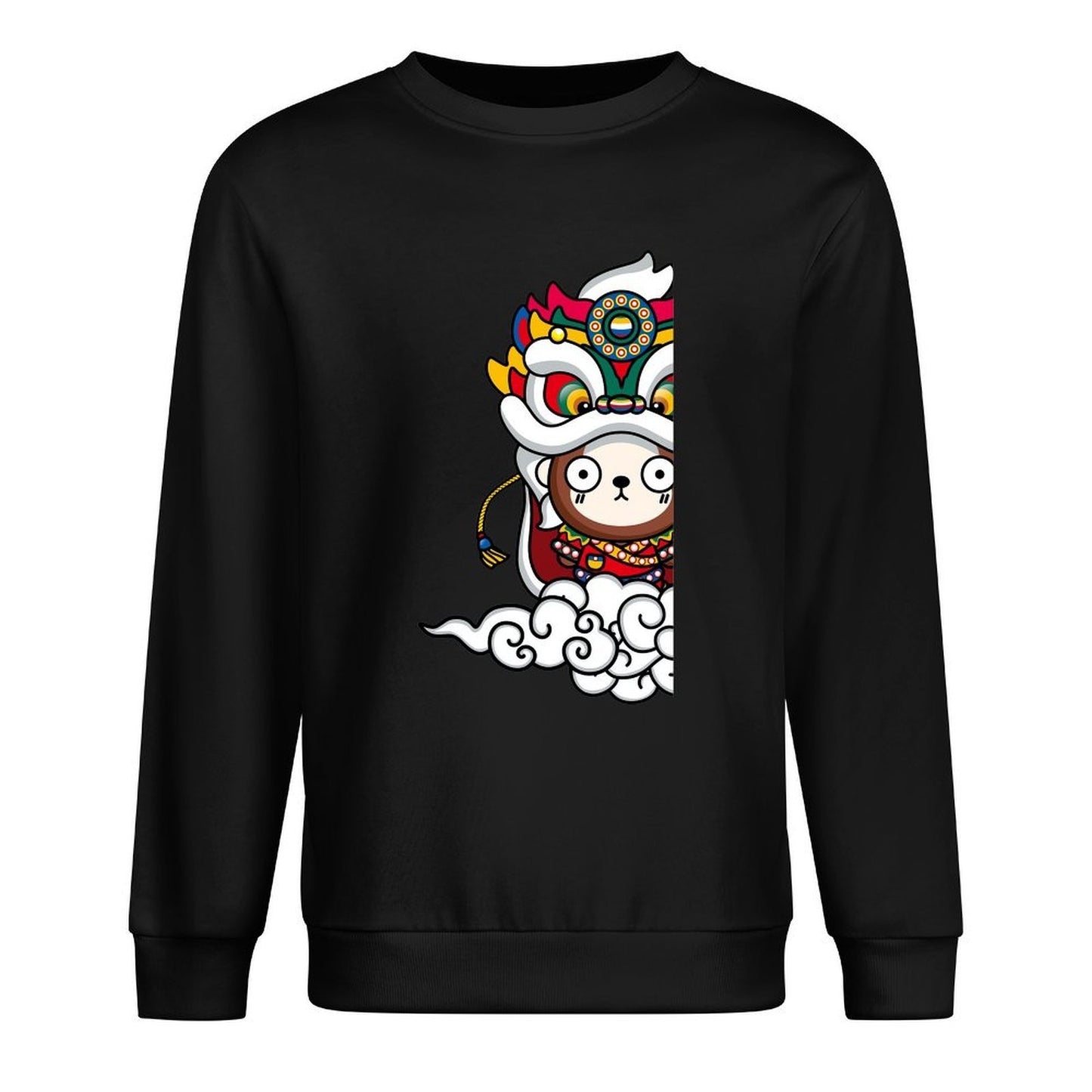 Front Patterned Long Sleeve TopHeritage On-Demand