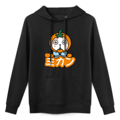 Double-Stitched  Front Graphic Hoodies