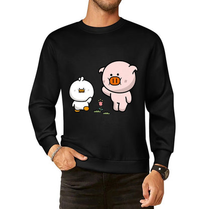 Front Patterned Long Sleeve Top PremiumSeries SimpleFit