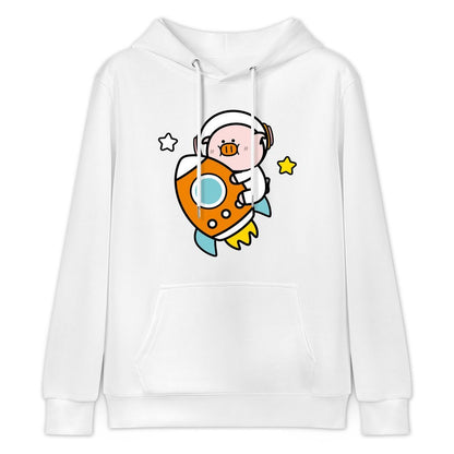 Printing Pocket Tee Front Graphic Hoodies