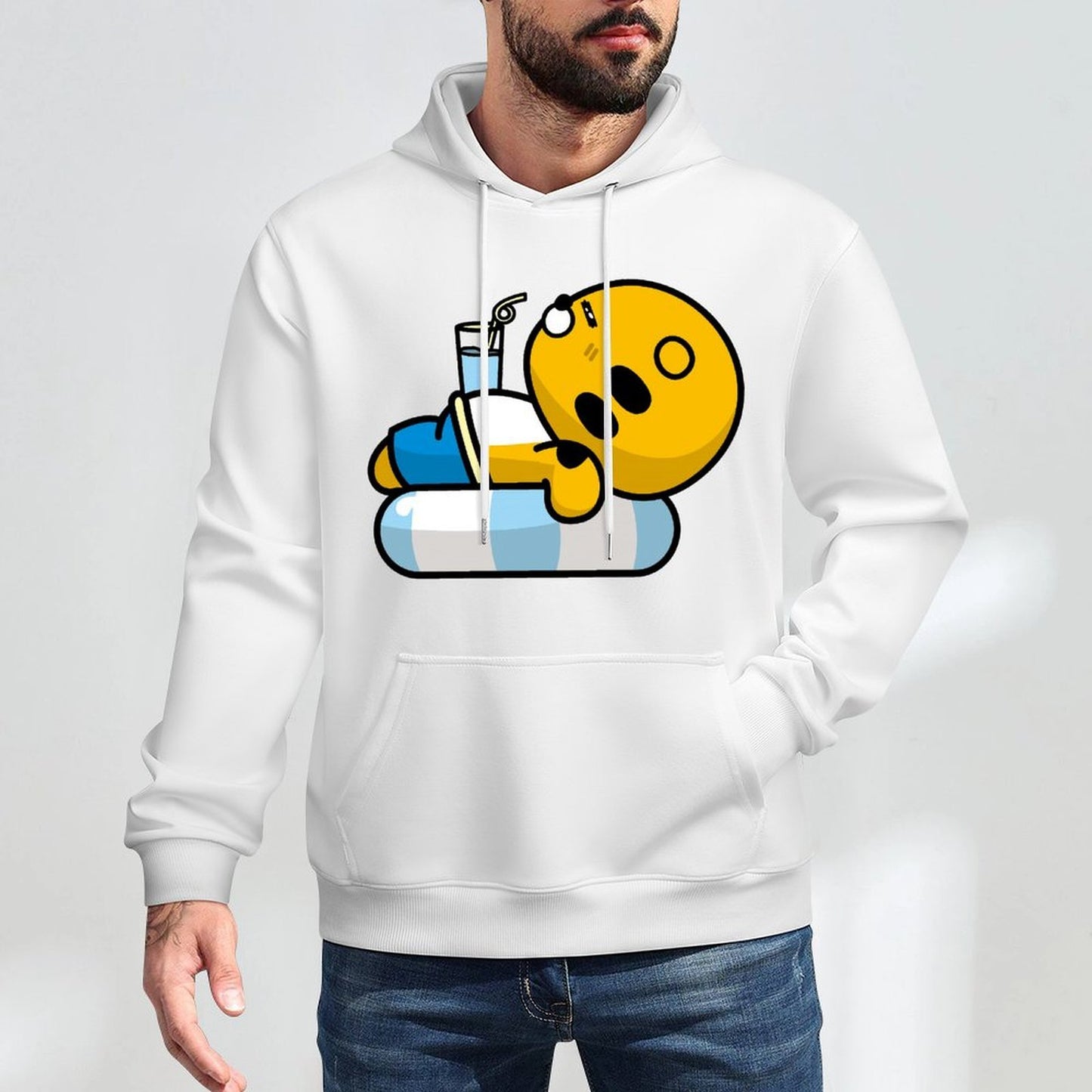 ComfortFit RegularFit Front Graphic Hoodies