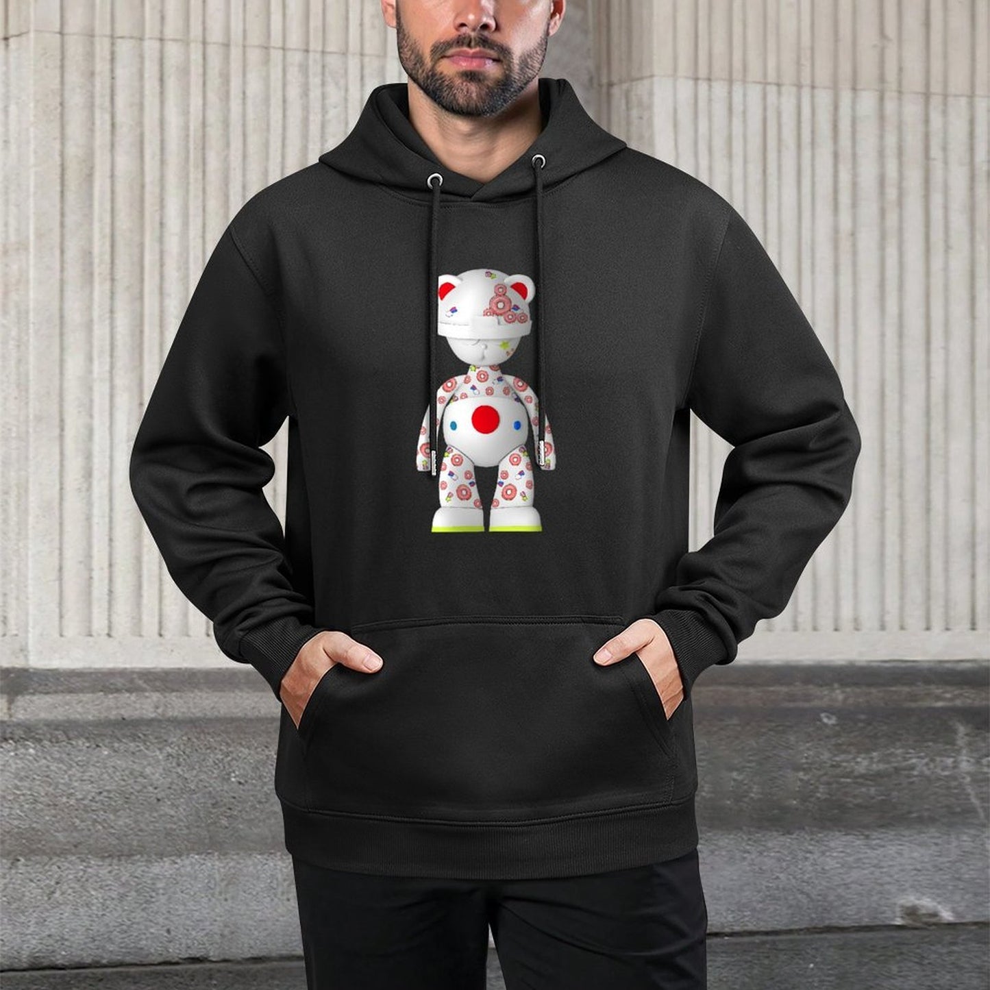 Hoodie Front PatternPerformance Sleek