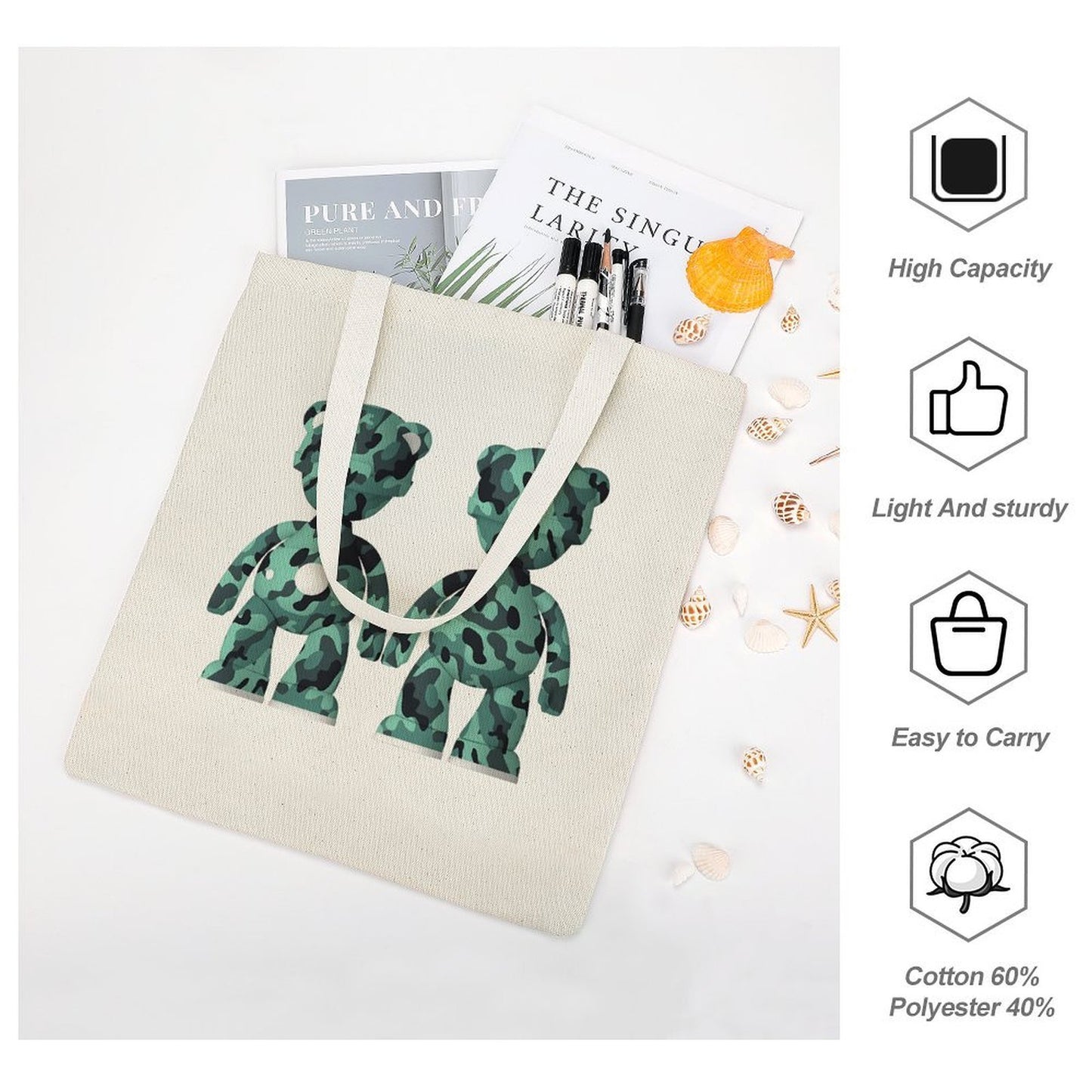 Uncomplicated Canvas Bag