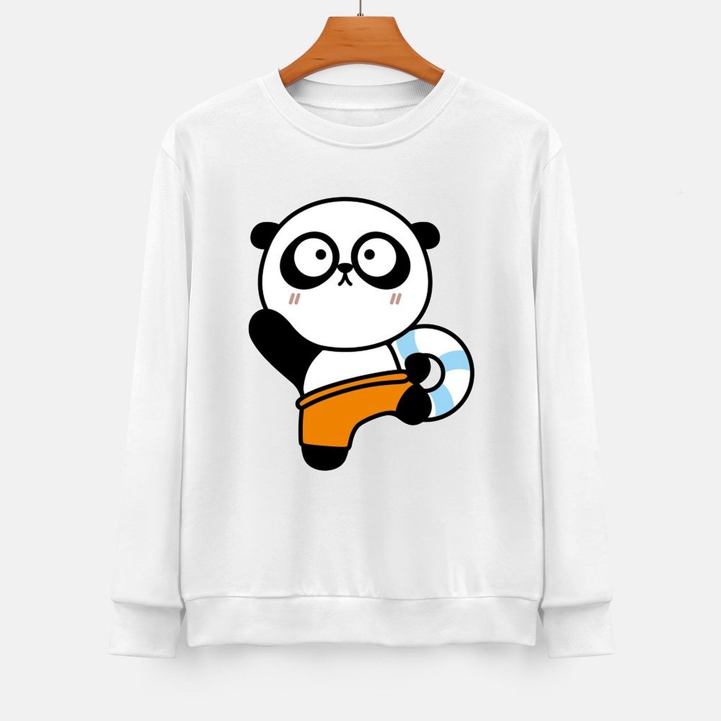 Front Patterned Long Sleeve TopCleanCut TrueComfort