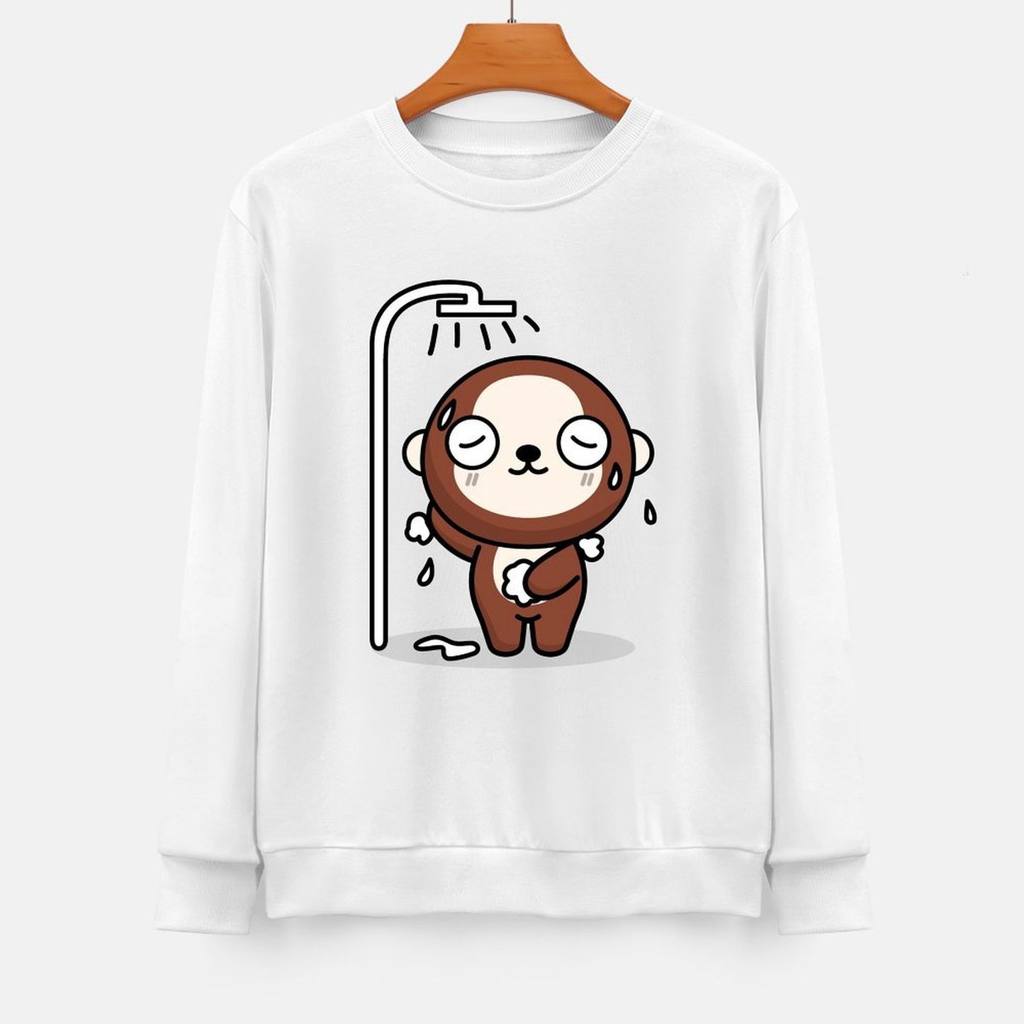 Front Patterned Long Sleeve TopEasyWear CoreLine