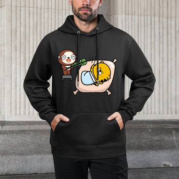 IPBR 250g Hooded Pocket Sweatshirt Front GraphicMen's Hooded  Sweatshirt4001508